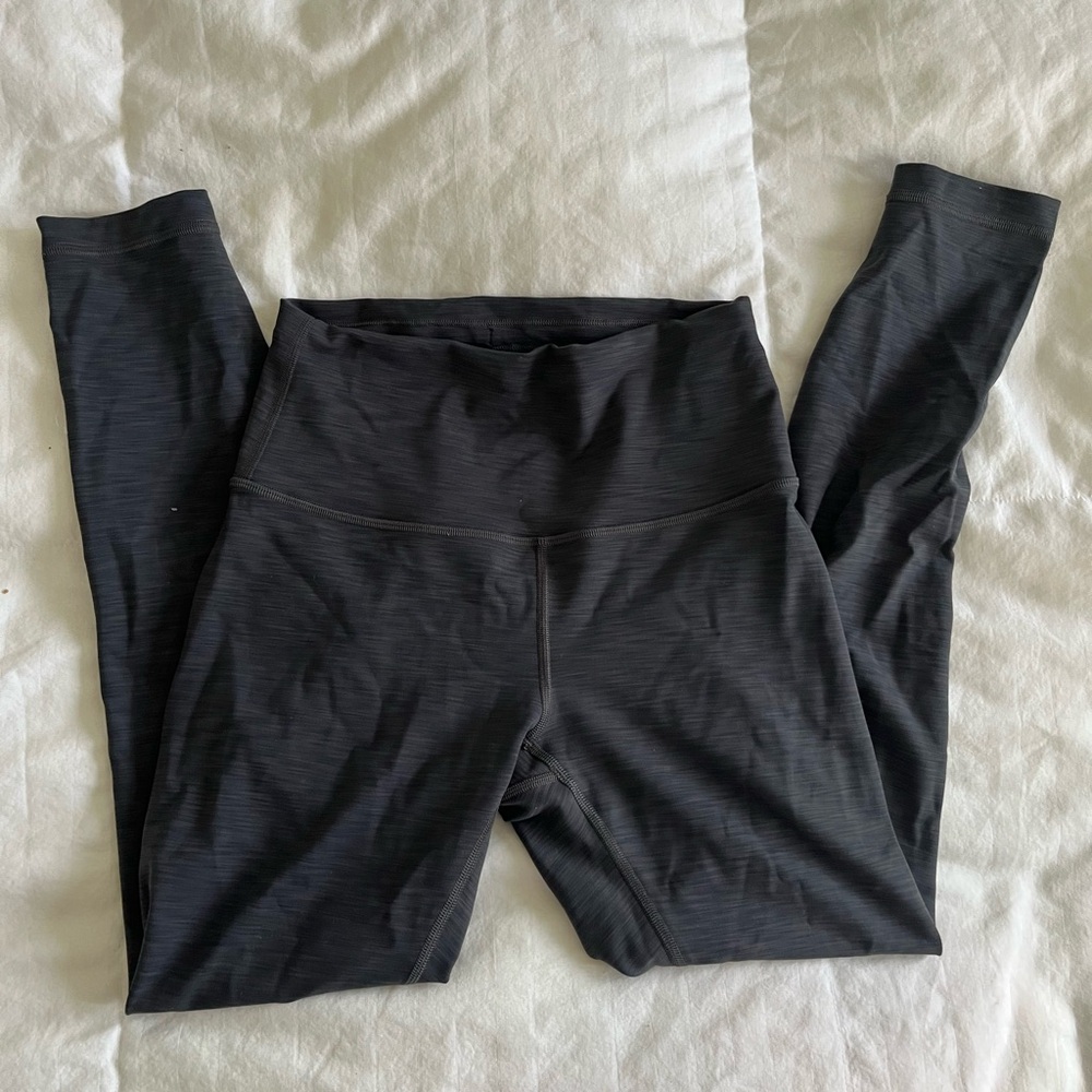 lululemon athletica heather gray Wunder Train